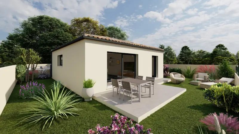 2 - Villa 1 jardin